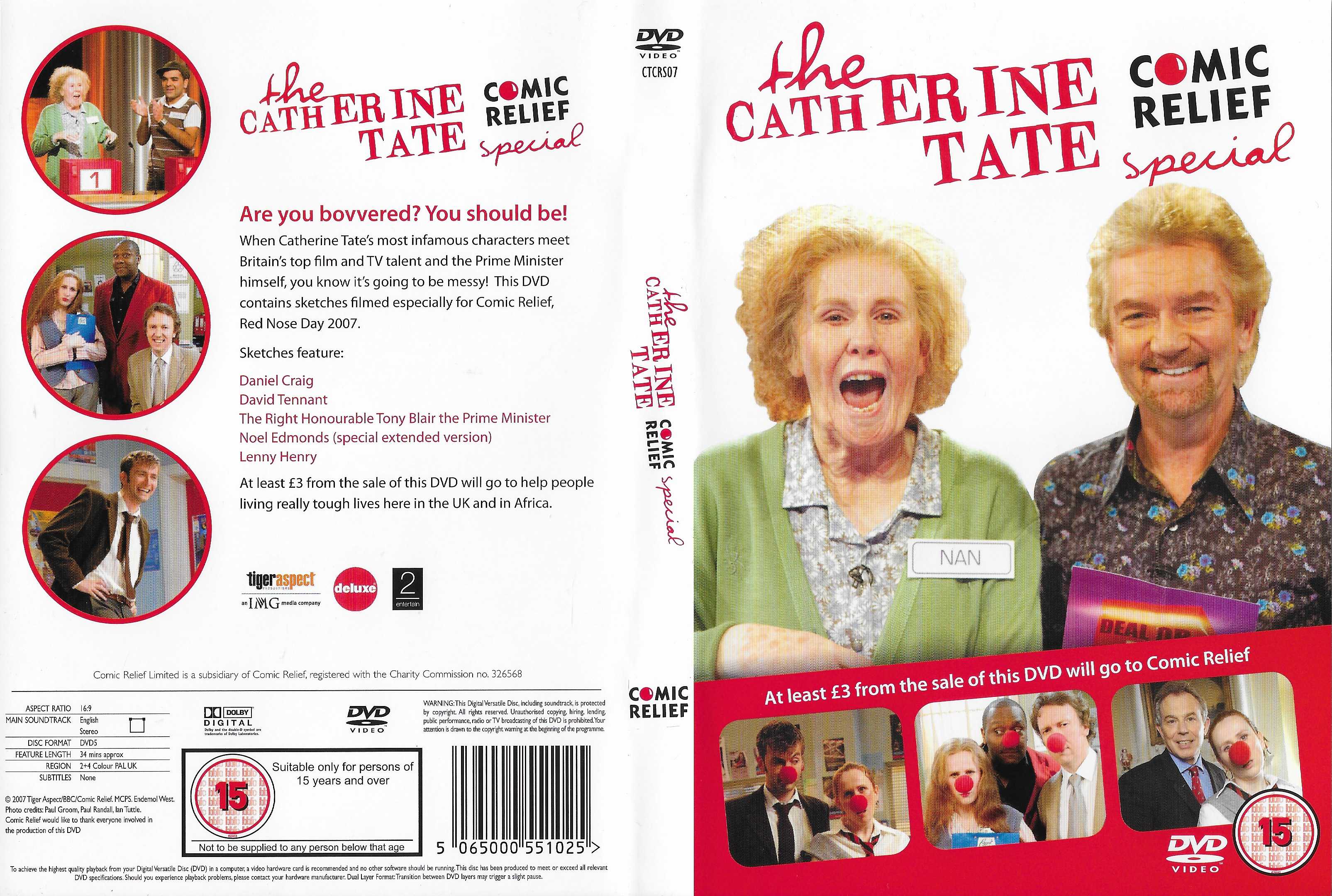 Picture of CTCRS 07 The Catherine Tate Comic Relief special by artist Catherine Tate from the BBC records and Tapes library